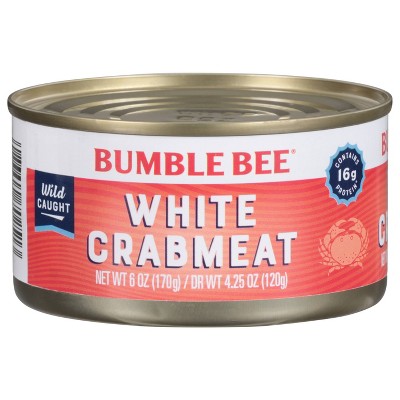 15% off Bumble Bee White Crab Meat - 6oz