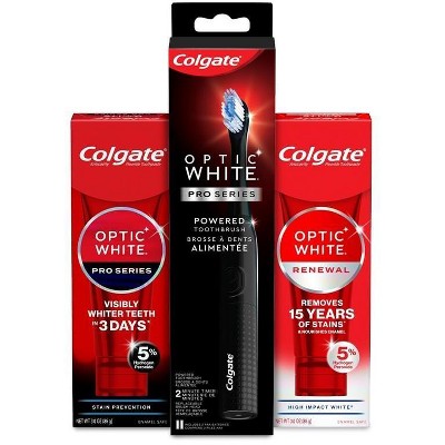 SAVE $4.00 On any Colgate® Optic White® Pro Series® or Renewal Toothpaste (including multipacks) or Optic White® Pro Series® Battery Powered Toothbrush