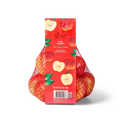 $3.49 price on Good & Gather™ Fuji apples - 3lb bag