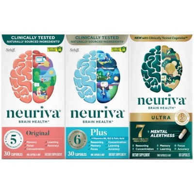 Save $7.00 on any ONE (1) Neuriva Item - Excluding Sleep 30ct