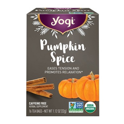 50% off 16-ct. Yogi Tea pumpkin spice tea