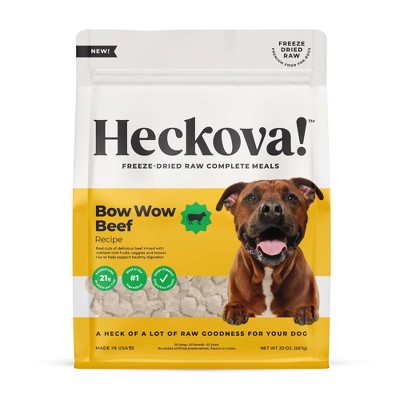 $29.99 price on 20-oz. Heckova! dry dog food