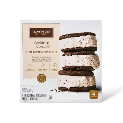 Buy 1, get 1 50% off Favorite Day Cookies & Cream Ice Cream Sandwiches 20oz/4ct