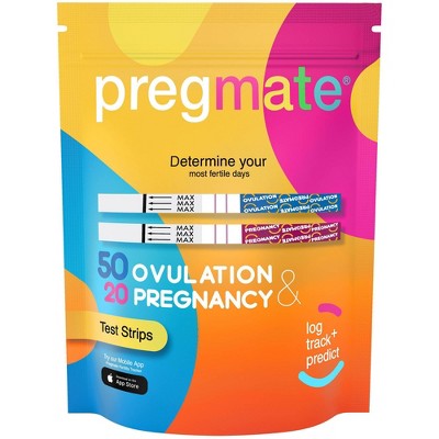 $2 off Pregmate 50 ovulation & 20 pregnancy test strips