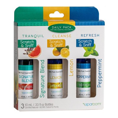 15% off 3-pk. 10-ml. SpaRoom essential oil