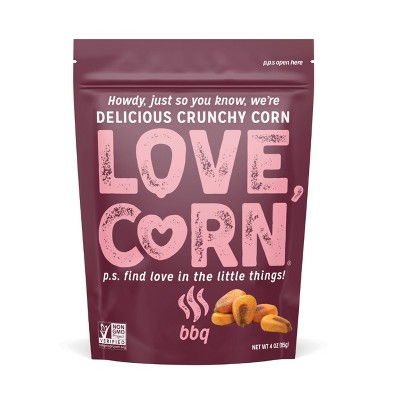 15% off 4-oz. Love Corn nuts