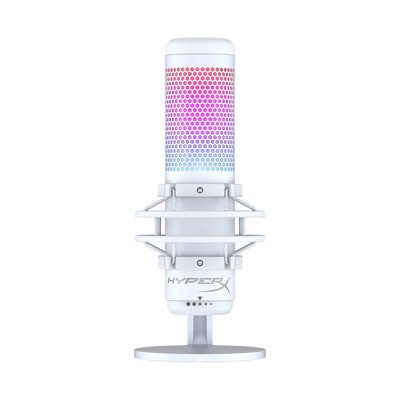 $129.99 price on HyperX QuadCast S RGB USB condenser microphone for PC/PlayStation 4 - white