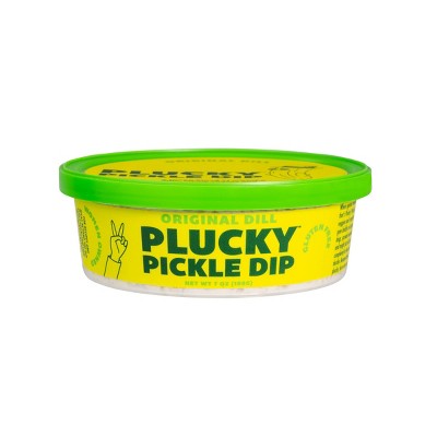 15% off 7-oz. Plucky pickle dip