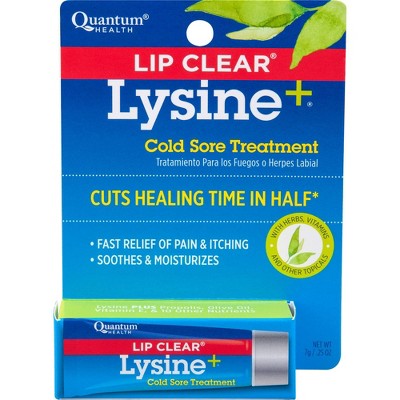 $1 off  Lip Clear cold sore bandage & lysine + cold sore treatment