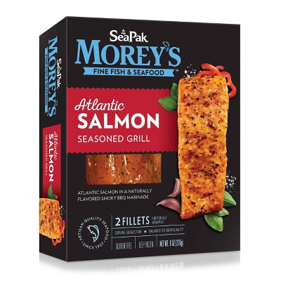 10% off select SeaPak Morey's frozen salmon steakhouse