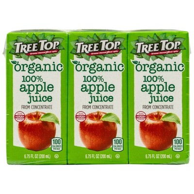 20% off 3-pk. 6.76-fl oz. Tree Top 100% organic apple juice boxes