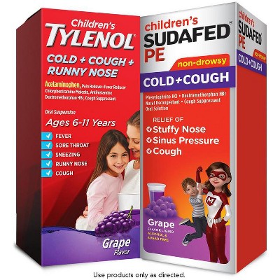 SAVE $2.00 on any ONE (1) Children's TYLENOL® Cold OR Children's SUDAFED® Product