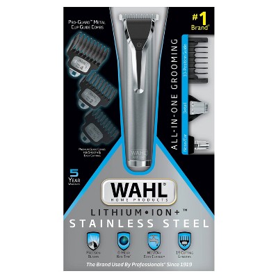 $15 off Wahl Lithium Ion all in one stainless steel cordless electric beard trimmer, detailer, and nose trimmer for men