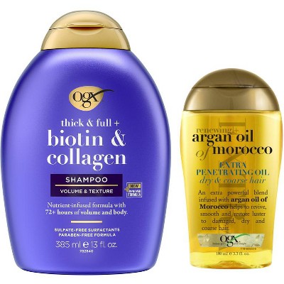 Save $1.50 on any ONE (1) OGX® Products including Treatments  (excludes trial & travel sizes)