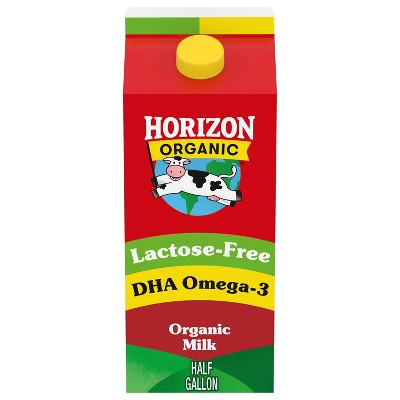 10% off 64 fl oz Horizon Lactose Free + DHA Whole Milk
