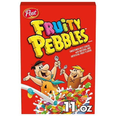 5% off 11-oz. Fruity Pebbles breakfast cereal