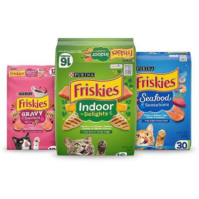 SAVE $3.00 on ONE (1) 12lb or larger bag of Friskies® Dry Cat Food