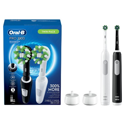 $74.99 price on an Oral-B Pro 1000 Electric Toothbrush - Black/White