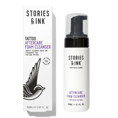 20% off Stories & Ink tattoo care for fresh & healed tattoo