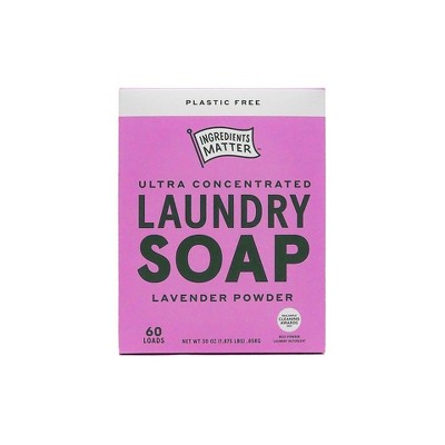 25% off 30-oz. Ingredients Matter laundry powder