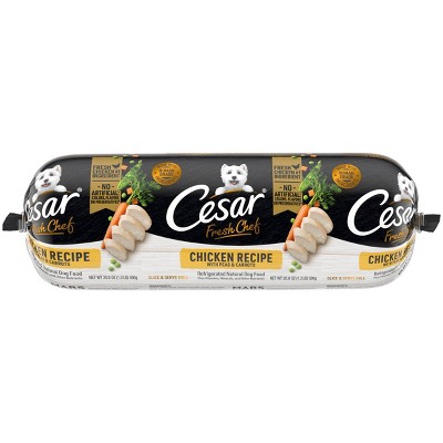 10% off 1.3 & 3.2-lbs. Cesar Fresh chef refrigerated adult wet dog food