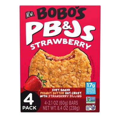 20% off 8.4-oz. 4-ct. Bobo's PB&Js oat bars