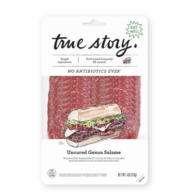 Buy 1, get 1 25% off True Story Genoa sliced salame - 4oz