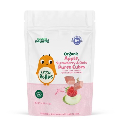 20% off 4-oz. Little bellies organic baby food puree cubes
