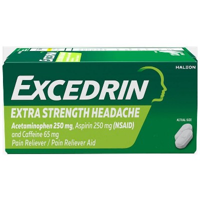 Save $1.50 one ONE (1) Excedrin 24ct-50ct