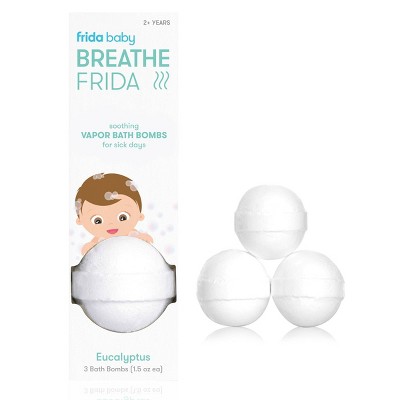 20% off 3-ct. Frida Baby natural vapor bath bombs