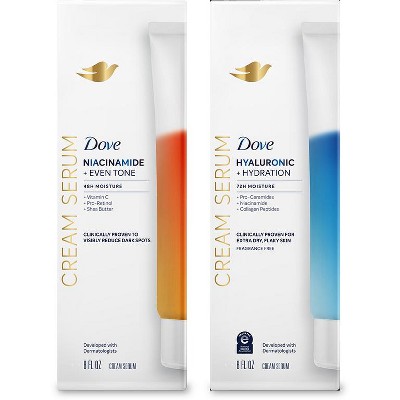 Save $2.50 on any ONE (1) Dove Cream Serum or Body Lotion (Excludes Dove Men+Care and 5.07oz Lotions)