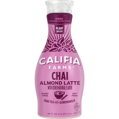 20% off 48-fl oz. Califia Farms chai almond latte