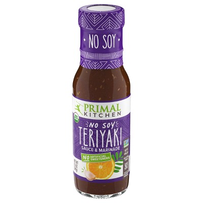 15% off Primal Kitchen no soy organic teriyaki sauce & marinade