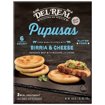 $7.49 price on Del Real Foods mini pupusas carnitas & cheese