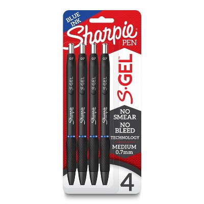 20% off Sharpie S-Gel 4pk gel pens 0.7mm medium tip