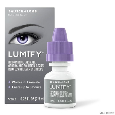 $3 off 7.5-ml. LUMIFY redness reliever eye drops