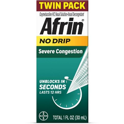 Save $4.00 on any ONE (1) Afrin® Spray Twin Pack Only