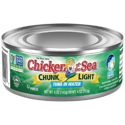 $0.99 price on Chicken of the Sea chunk light tuna in water - 5oz