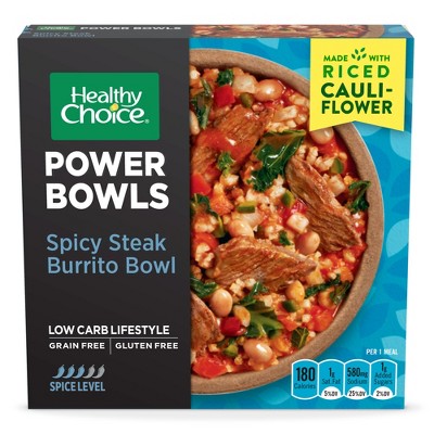 20% off Healthy Choice frozen power bowls spicy beef burrito - 9.25oz