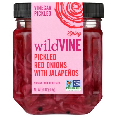 $2 off 20-oz. WildVINE pickled red onions with jalapenos