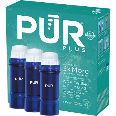 SAVE $4.00 on any ONE (1) PUR PLUS Water Pitcher Replacement Filter 3pk