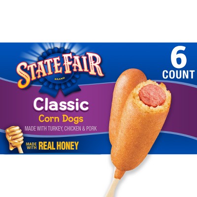 10% off 5 & 6-ct. State Fair frozen beef & classic corn dogs