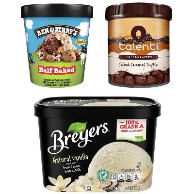 SAVE $1.00 on any ONE (1) Breyers, Talenti, or Ben & Jerry's Frozen Dessert Products