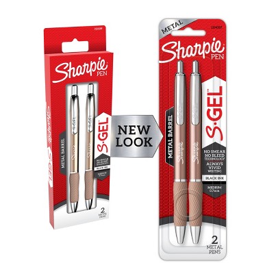 20% off Sharpie S-Gel 2pk black ink gel pens 0.7mm medium tip