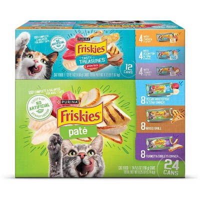 SAVE $2.00 on ONE (1) 12ct or 24ct package (5.5oz cans) Friskies® Wet Cat Food