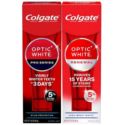 SAVE $3.00 On any ONE (1) Colgate® Optic White® Pro Series® or Renewal Toothpaste (3oz ONLY)