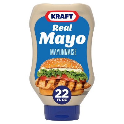 25% off Kraft real mayonnaise squeeze bottle - 22 fl oz