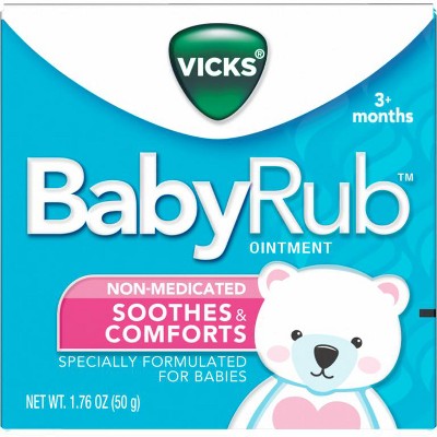 Save $0.50 ONE Vicks BabyRub 50g.