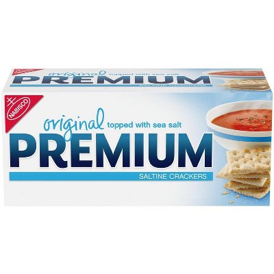 Save $0.40 when you buy ONE (1) PREMIUM Saltine Crackers (any variety, 11 oz. or larger)