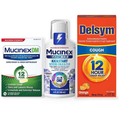 Save $3.00 on any ONE (1) Mucinex or Delsym Item (Excludes InstaSoothe, Mucinex® Combo Packs, Mucinex® 12 Hour Tablets 28ct or Larger, and Trial Sizes)